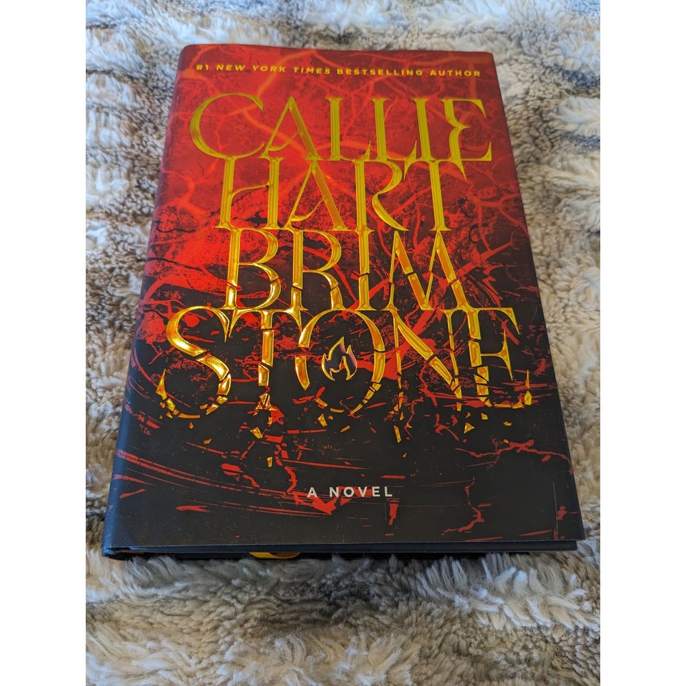Brimstone Callie Hart Collector Edition Hardcover Sprayed Edges Fantasy Novel